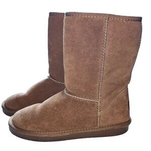 Adokoo Womens Suede Boots Size 8 Wool Blend Lining